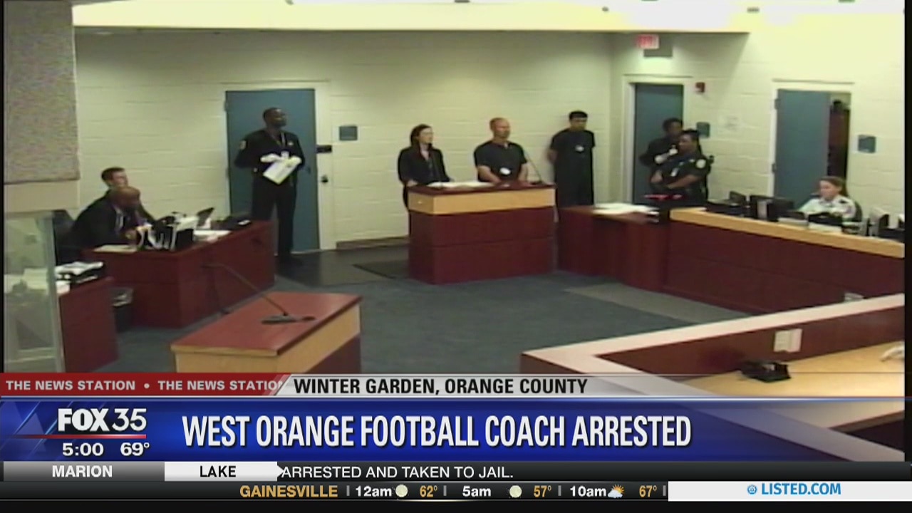 West Orange High School football coach arrested