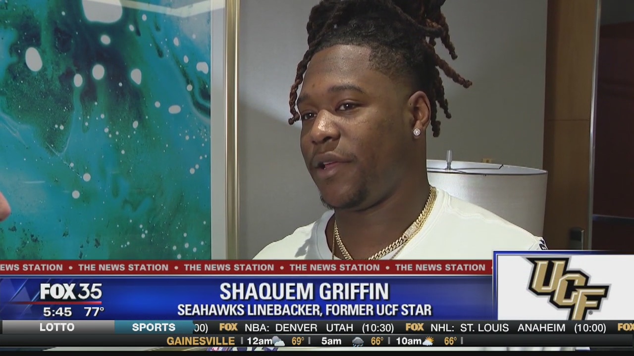 Shaquem Griffin returns to Orlando for award