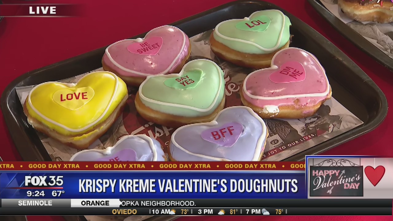 David Does It: Krispy Kreme Valentine's Doughnuts