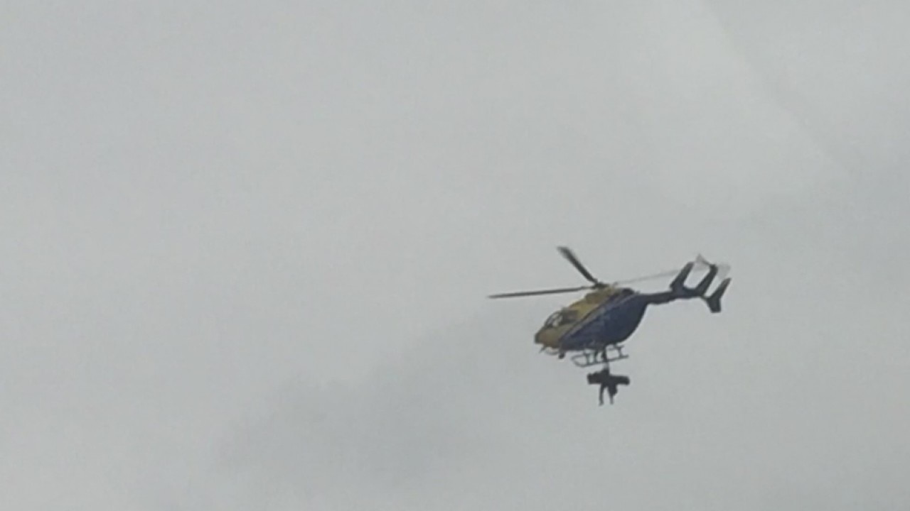 Wilderness fall rescue