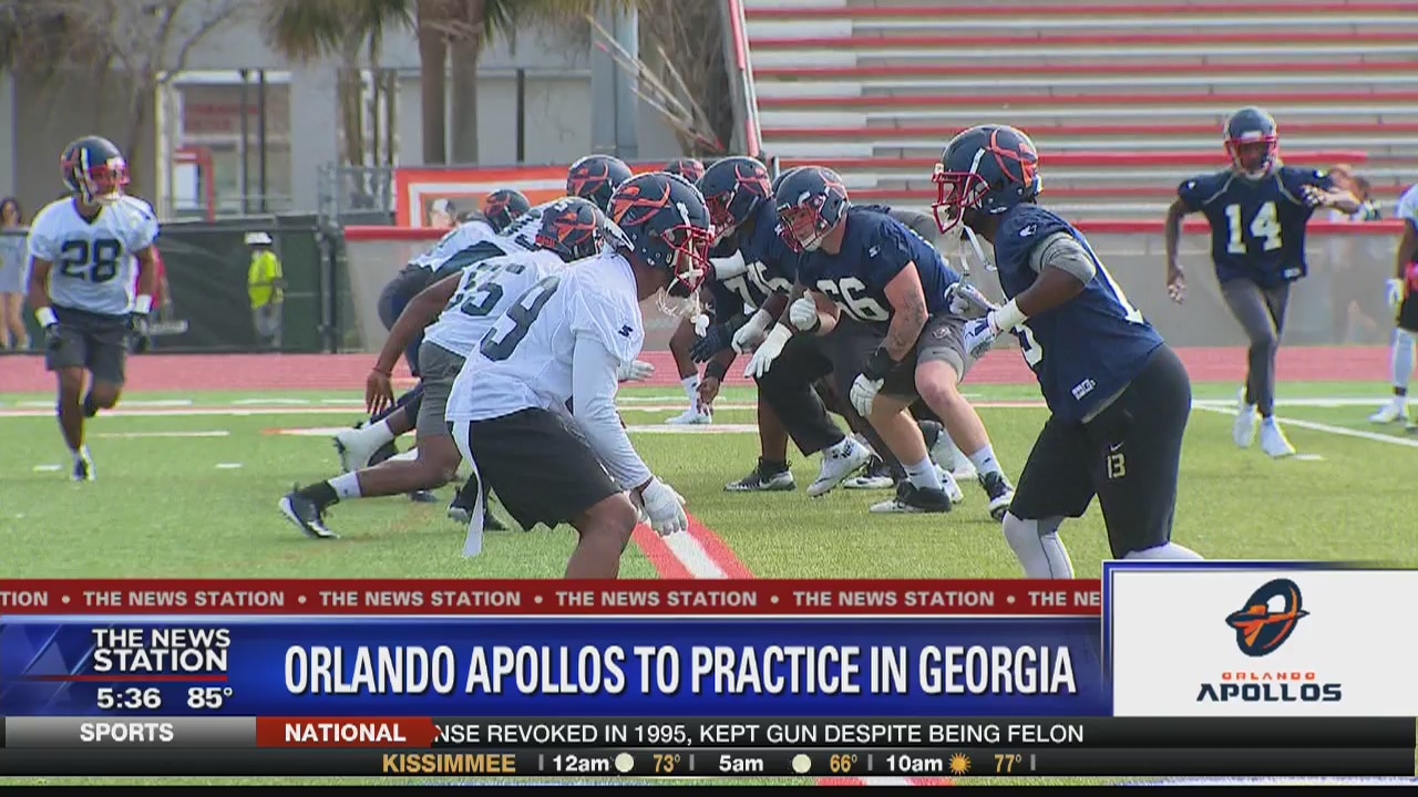 Orlando Apollos to practice Georgia