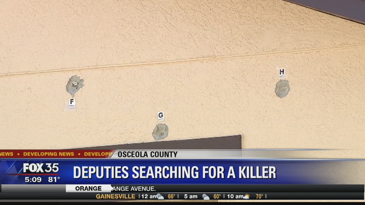 Deputies search for killer in Kissimmee