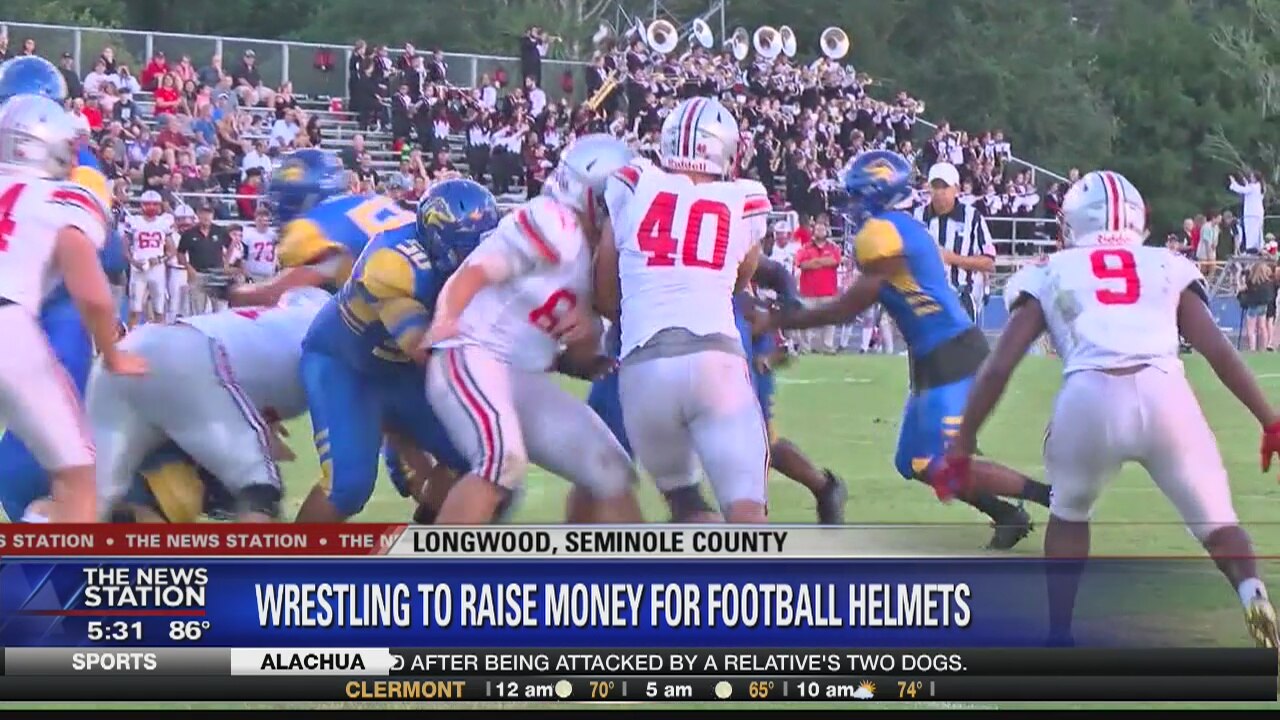 Efforts to raise money for football helmets