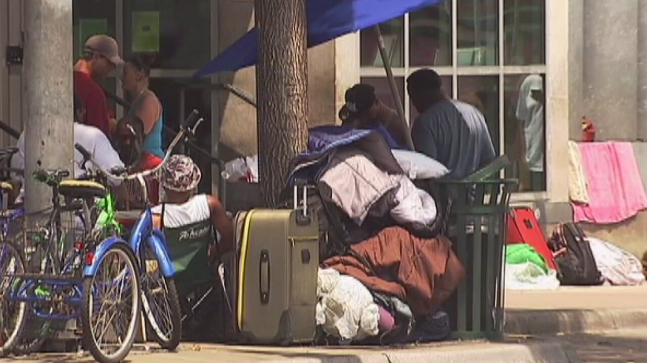 Temporary homeless shelters