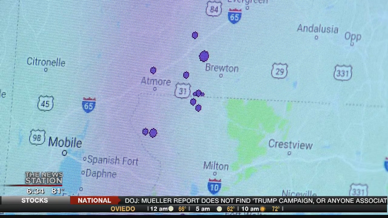 5th earthquake strikes near Alabama-Florida state line
