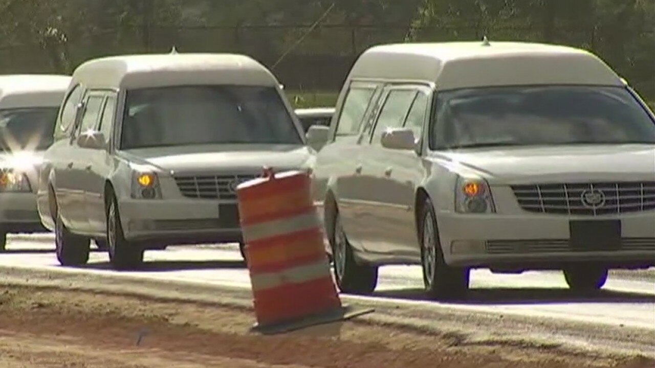 Public funeral for nine victims of church shooting