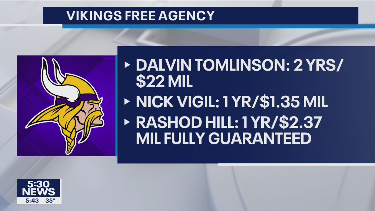 Minnesota Vikings make moves in free agency