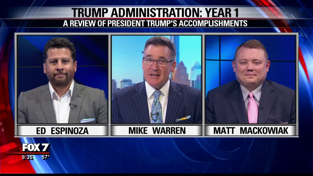 President Trump's first year in office