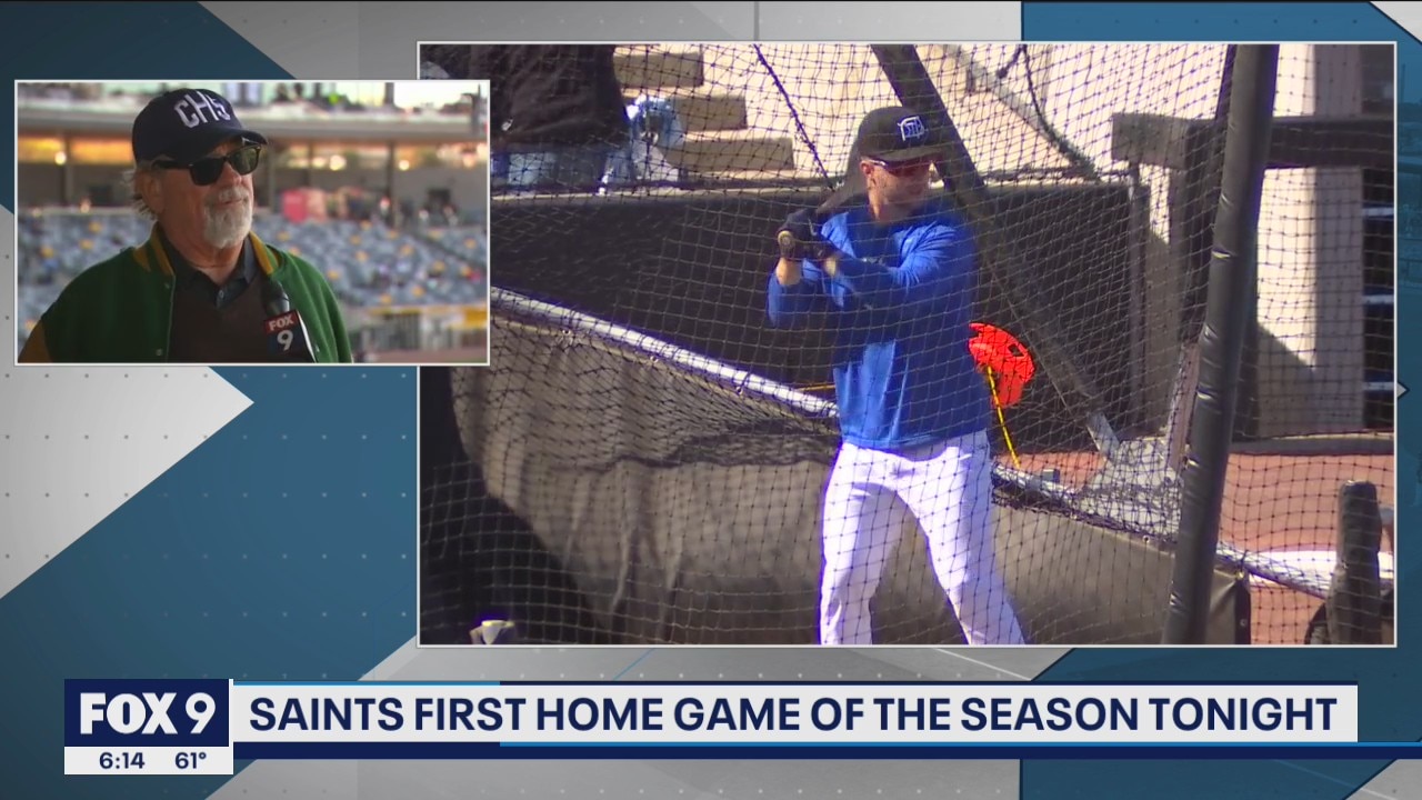 Saints co-owner celebrates first home opener as Triple-A affiliate