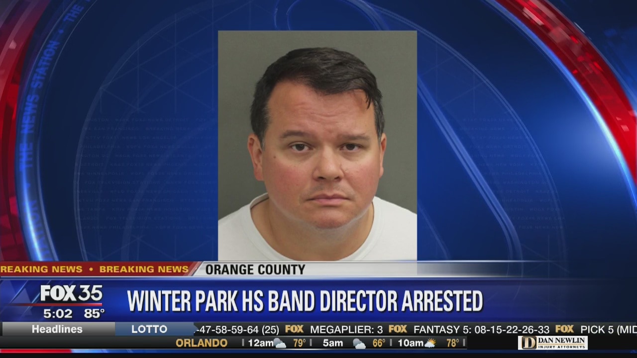 Winter Park High School band director arrested