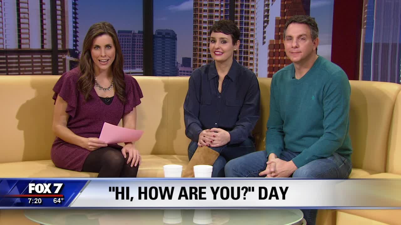 'Hi, How Are You?' Day on January 22