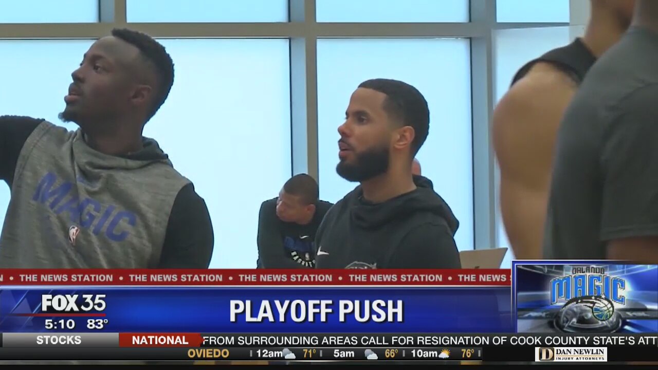 Orlando Magic host the Atlanta Hawks in playoff push