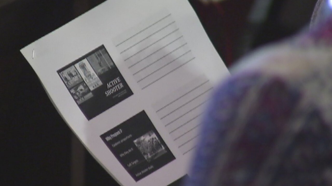 Active shooter training