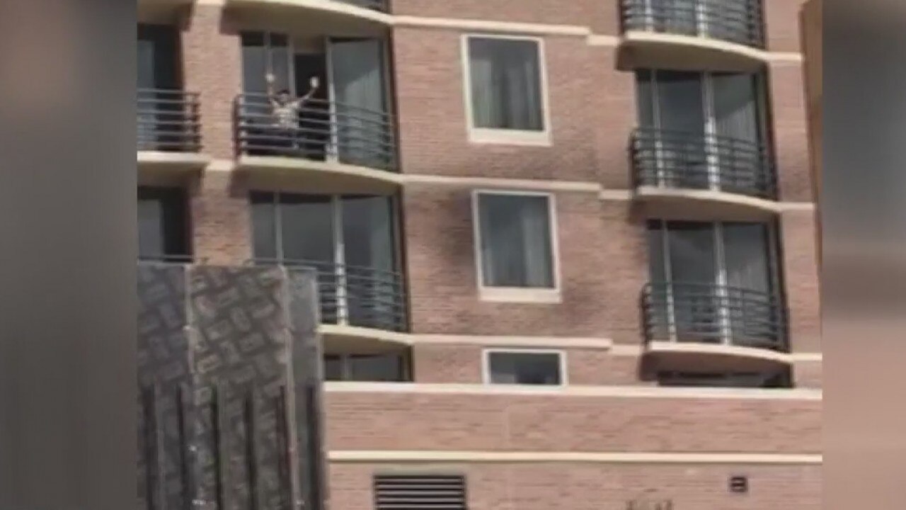 Man arrested at DoubleTree Hotel