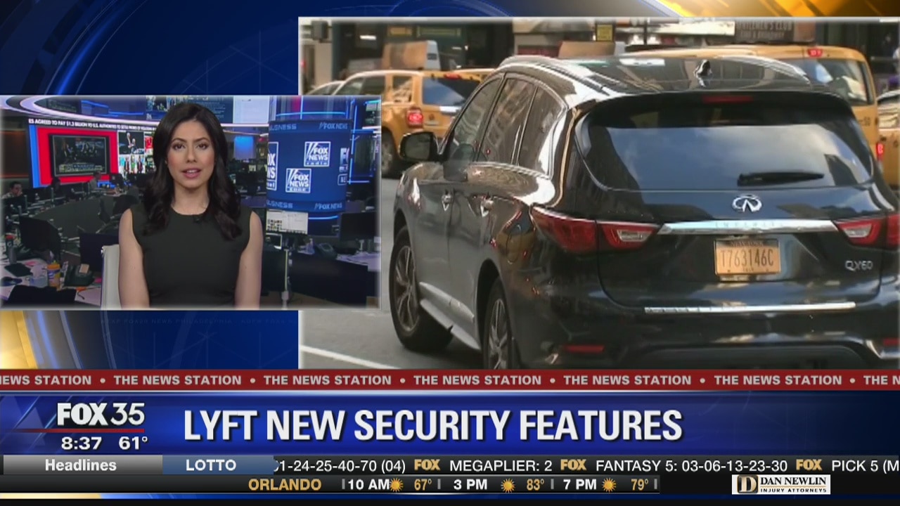 Lyft rolls out new security features