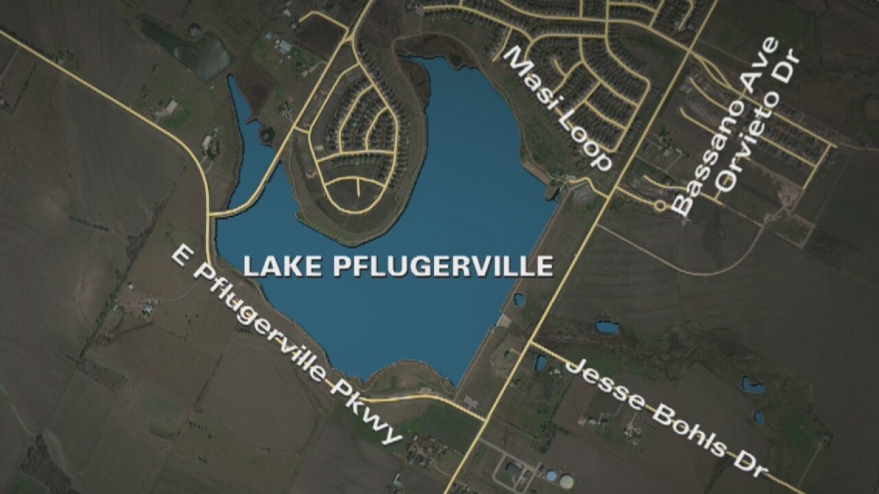 Missing swimmer in Lake Pflugerville