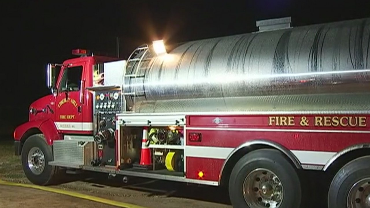 Fire in Williamson County