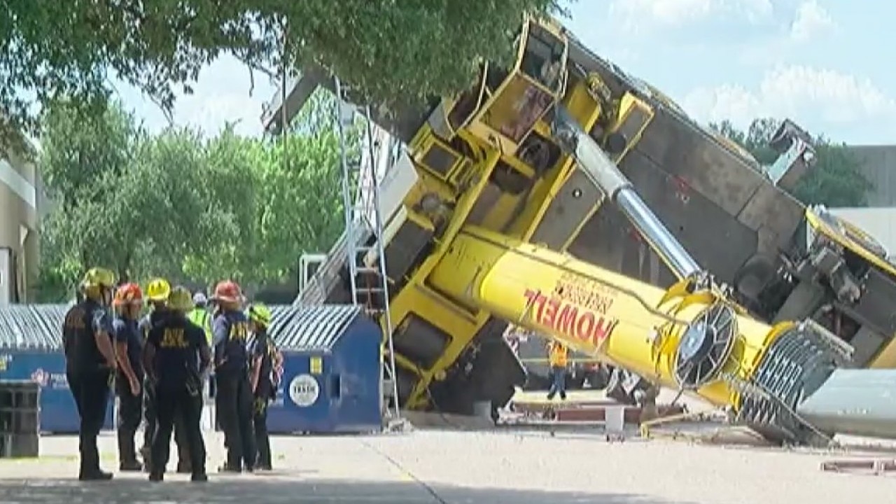 Crane crash