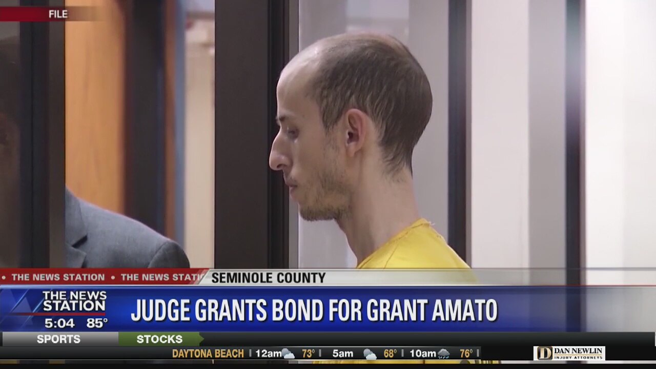 Judge grants bond for Grant Amato