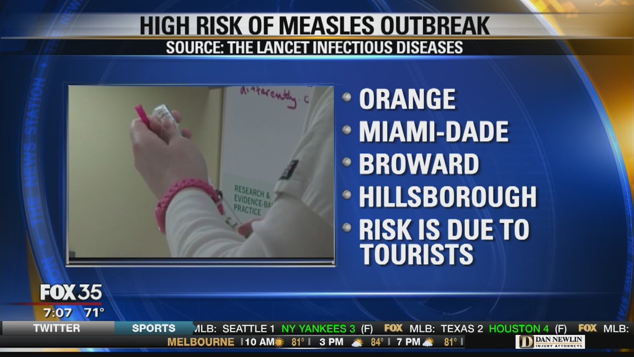 Orange County high risk for measles outbreak
