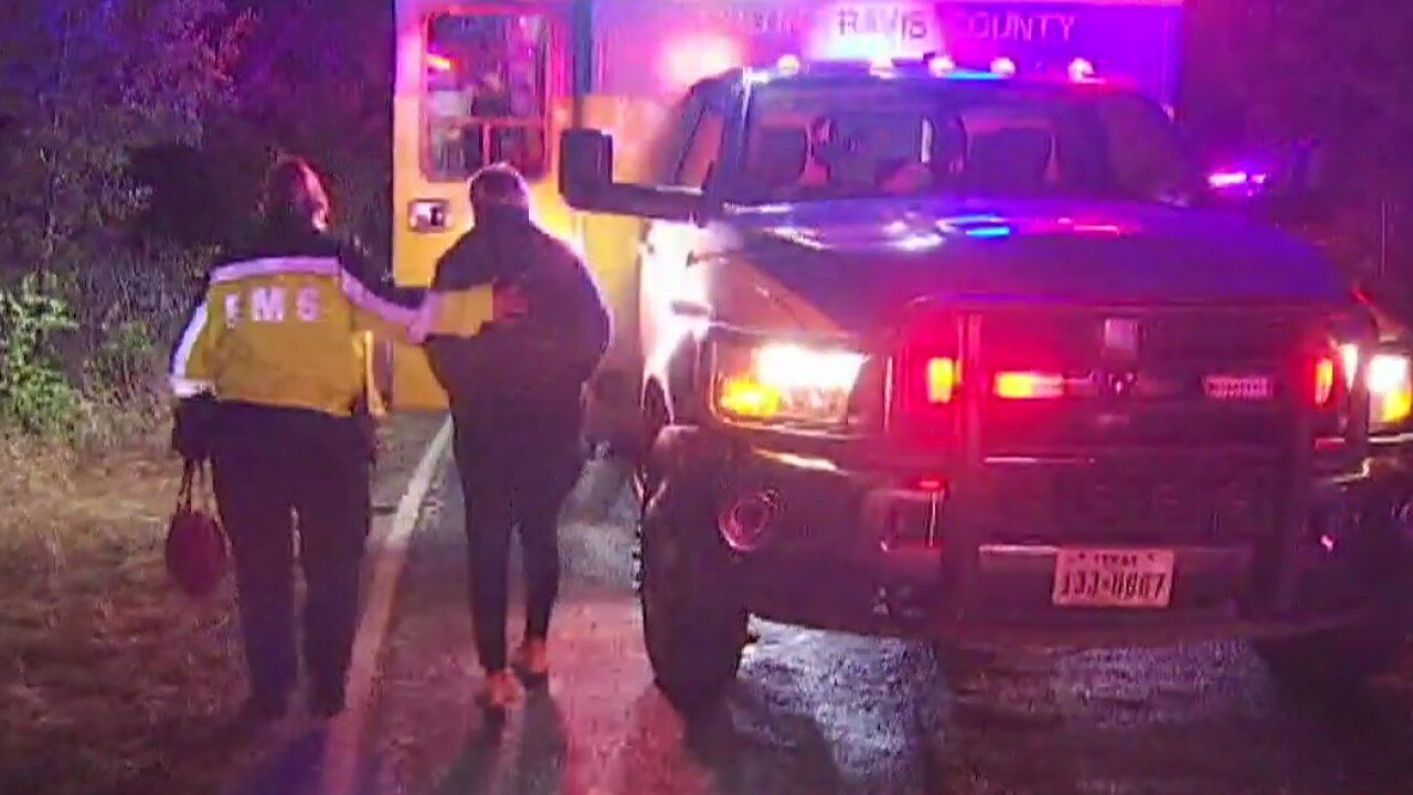 Overnight water rescues