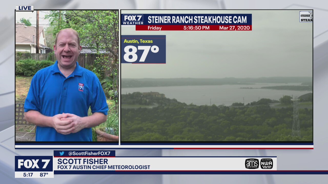 Evening weather forecast for March 27, 2020