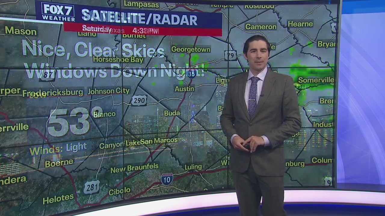 Evening weather forecast for April 25, 2020