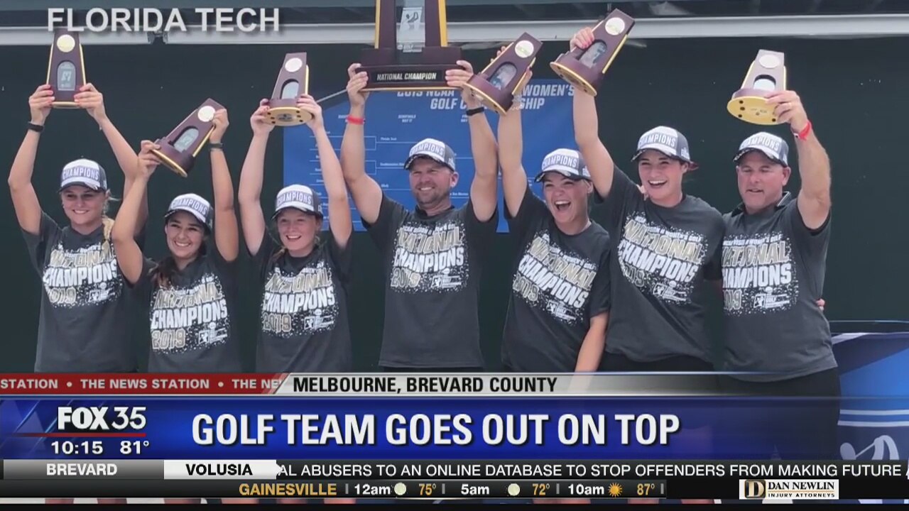Florida Tech golf team goes out on top