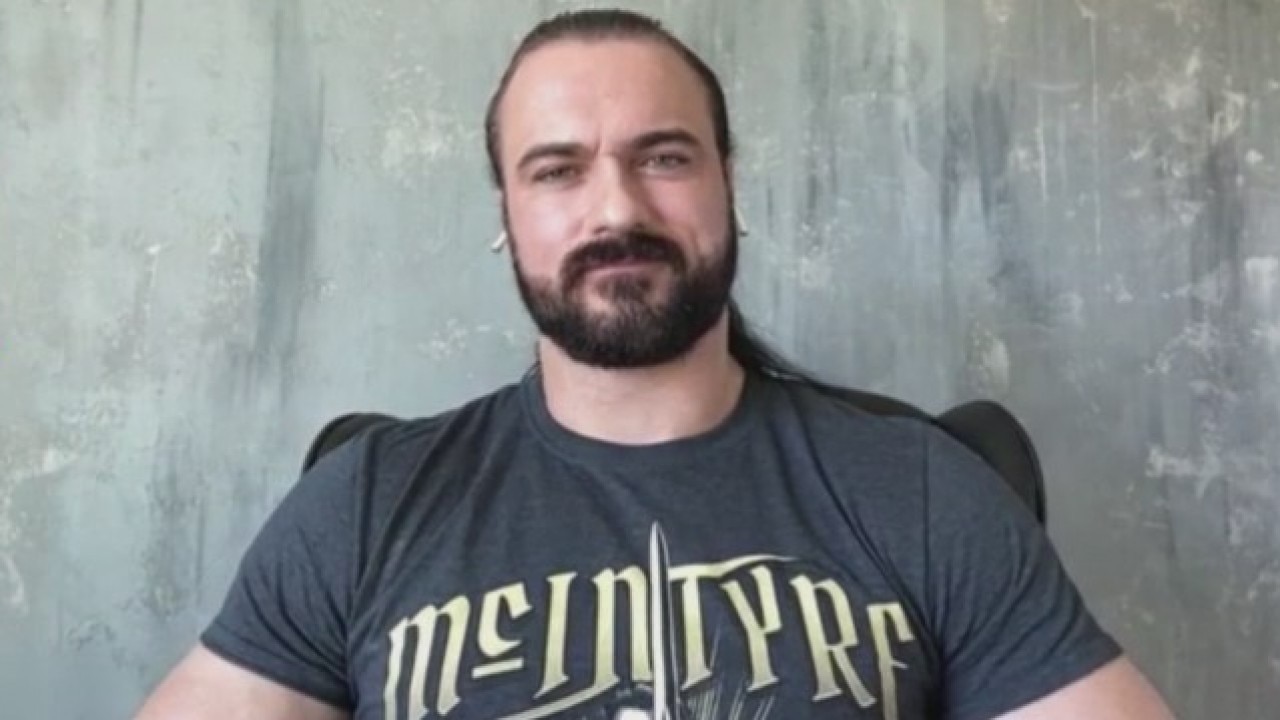 WWE champion Drew McIntyre talks about Friday Night Smackdown