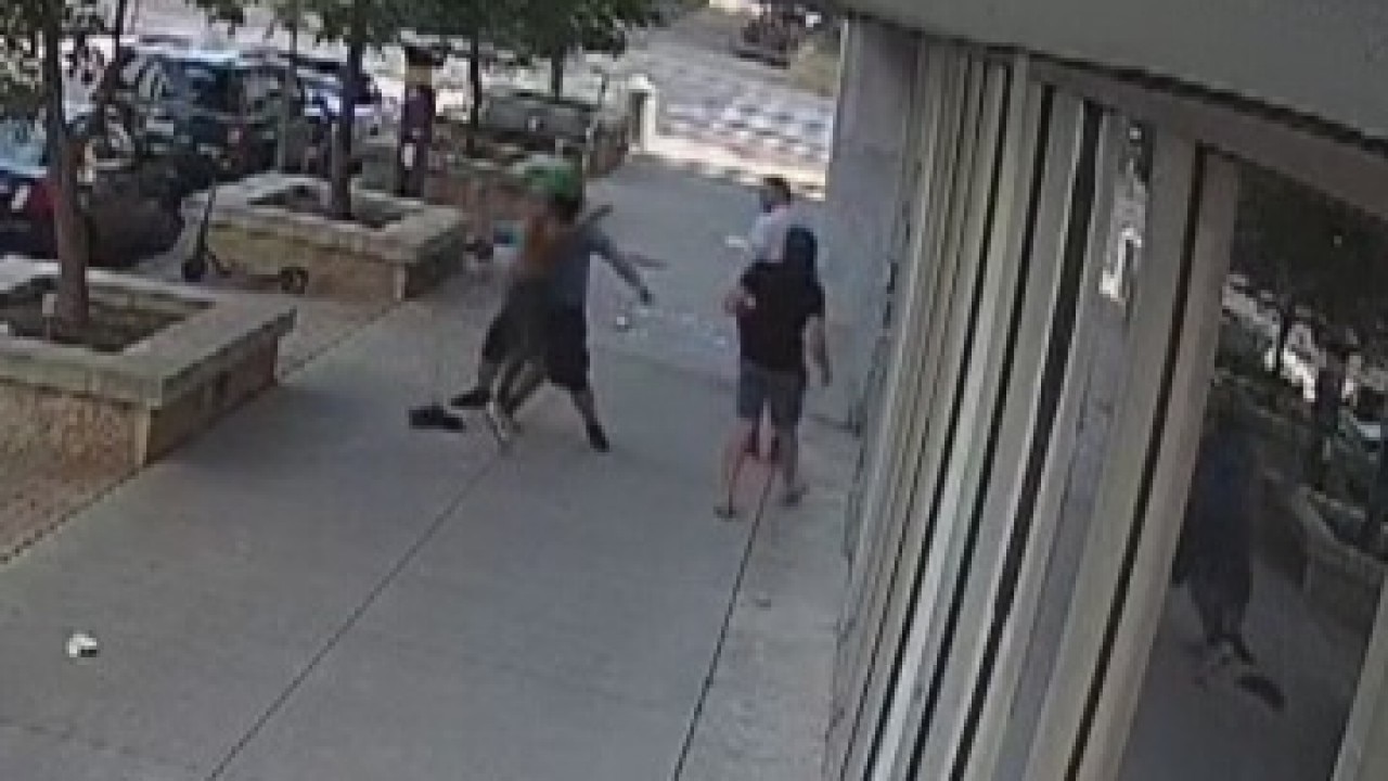 Downtown homeless fight