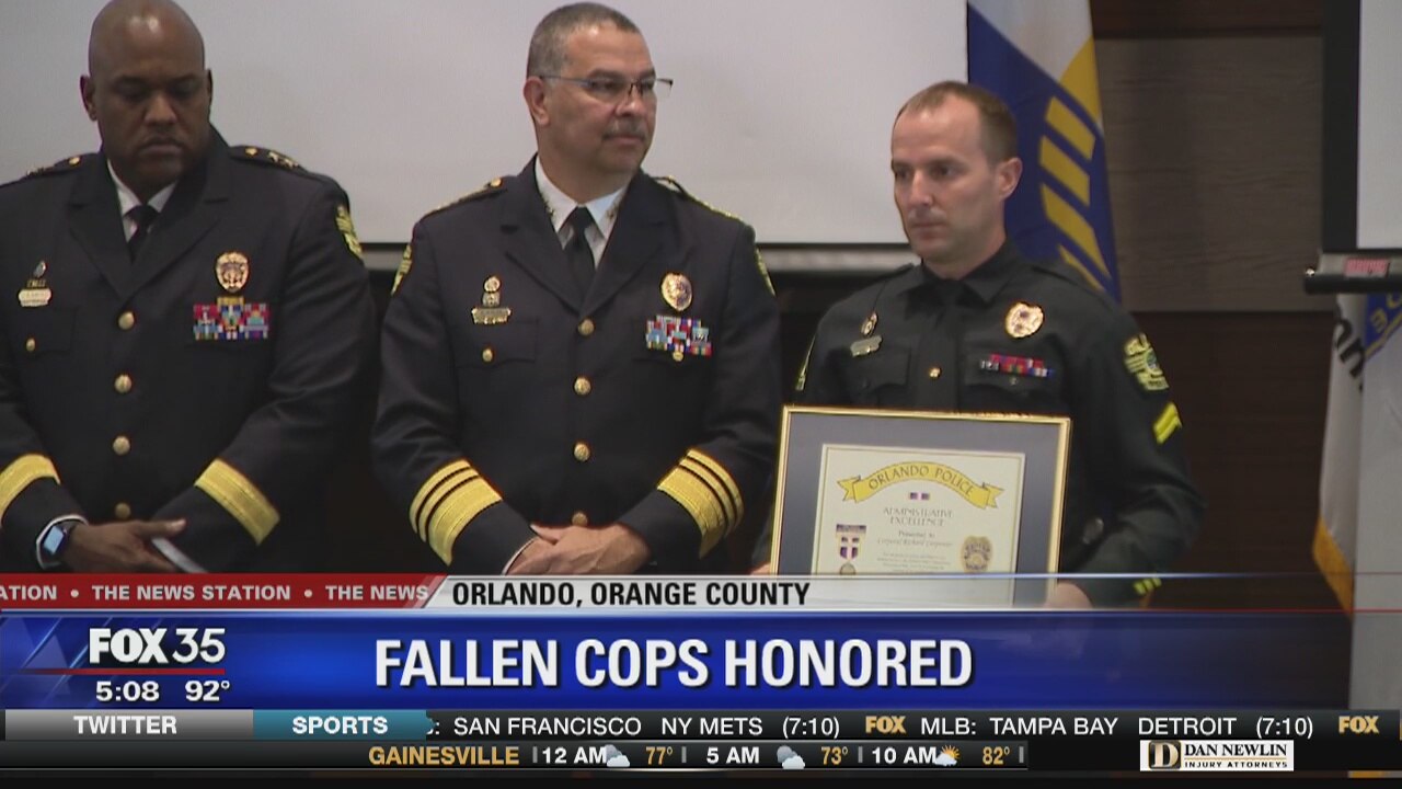 Fallen officers remembered in Orlando