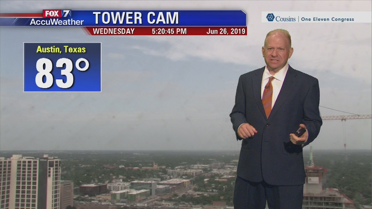 Evening weather forecast for 6/26/19