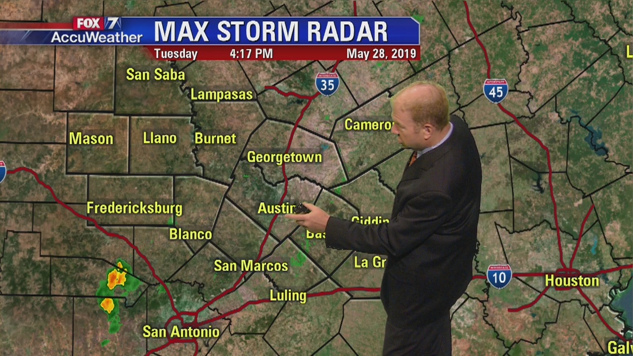 Evening weather forecast for May 28