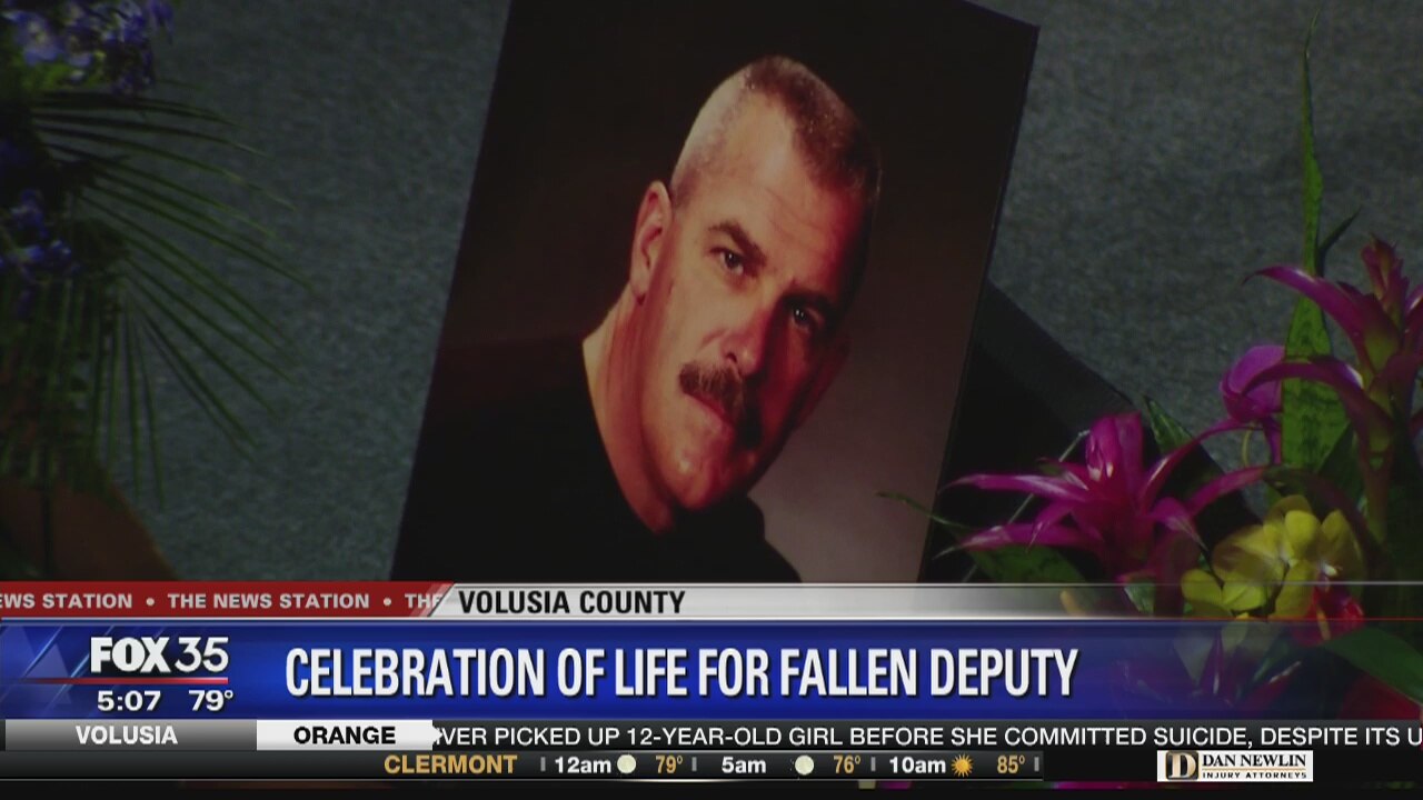 Celebration of life service for fallen deputy