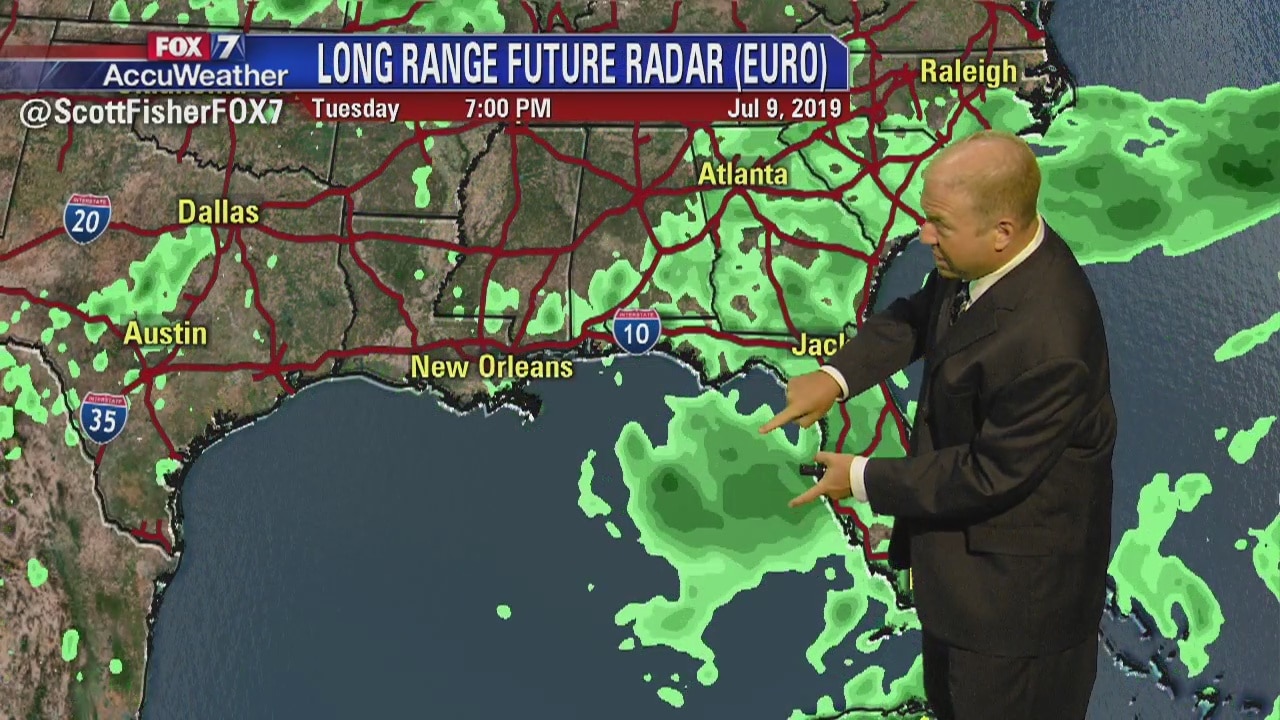 Evening weather forecast for July 8