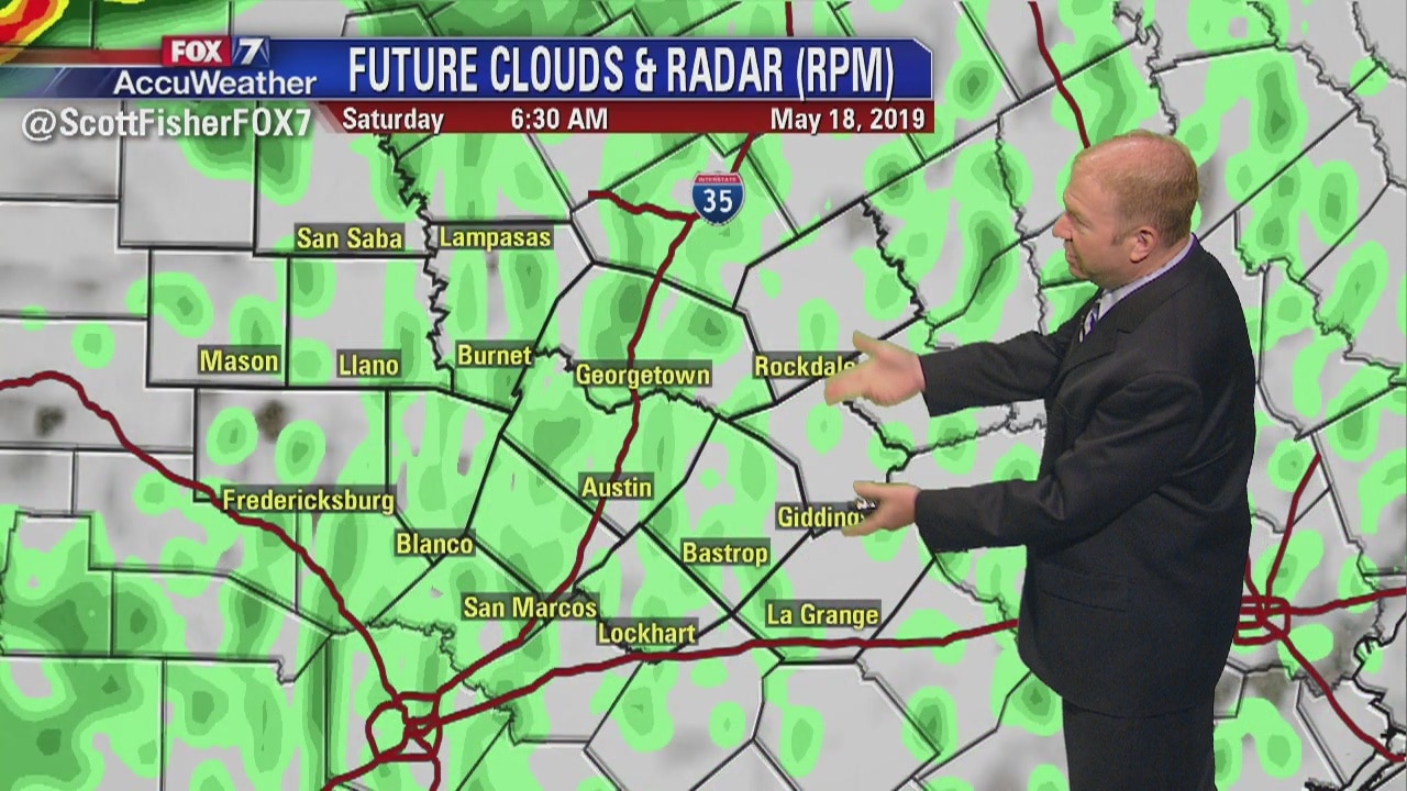 Evening weather forecast for May 16