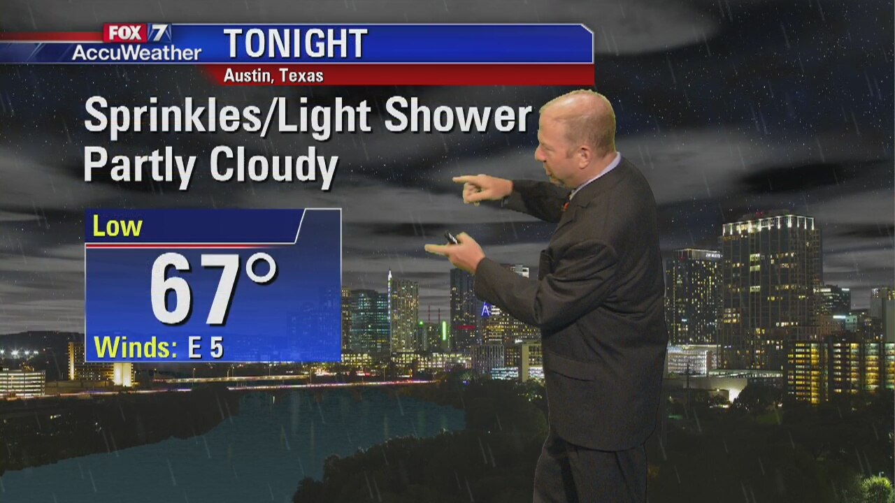 Evening weather forecast for June 11