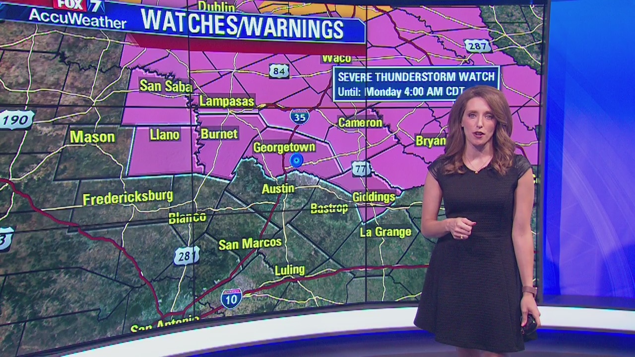 Evening weather forecast for 6/24/19