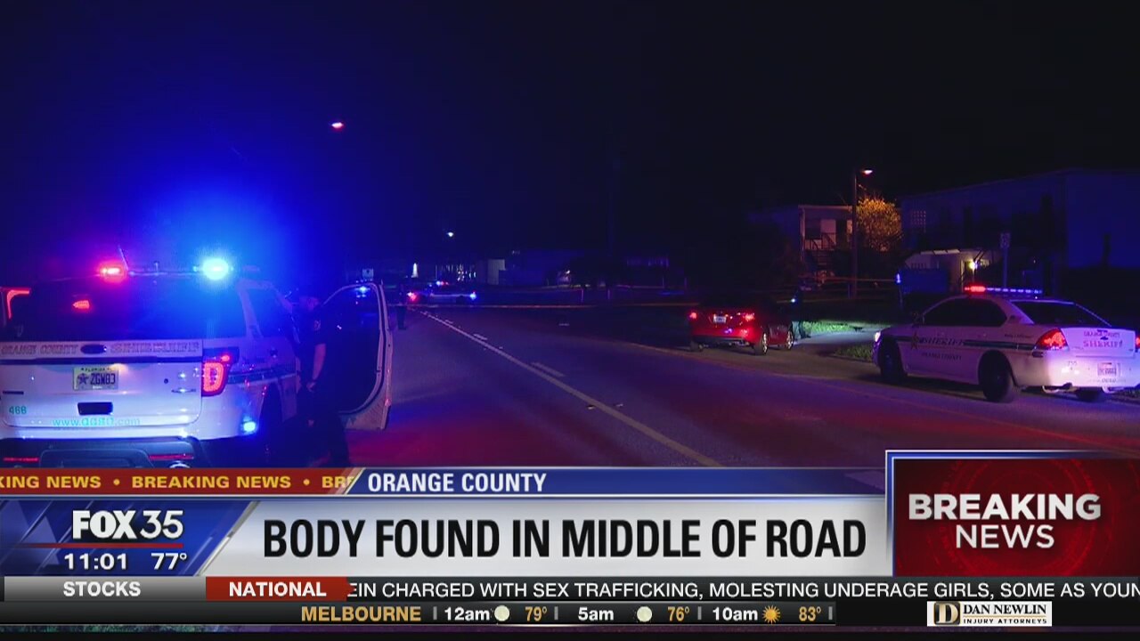 Shooting victim found in roadway