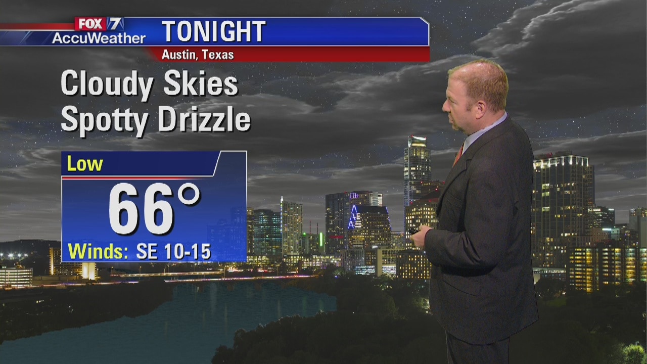 Evening weather forecast for April 22