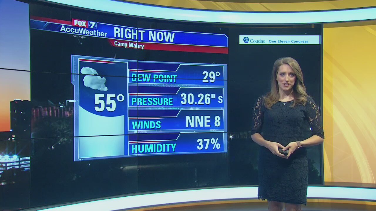 Morning weather forecast for October 12