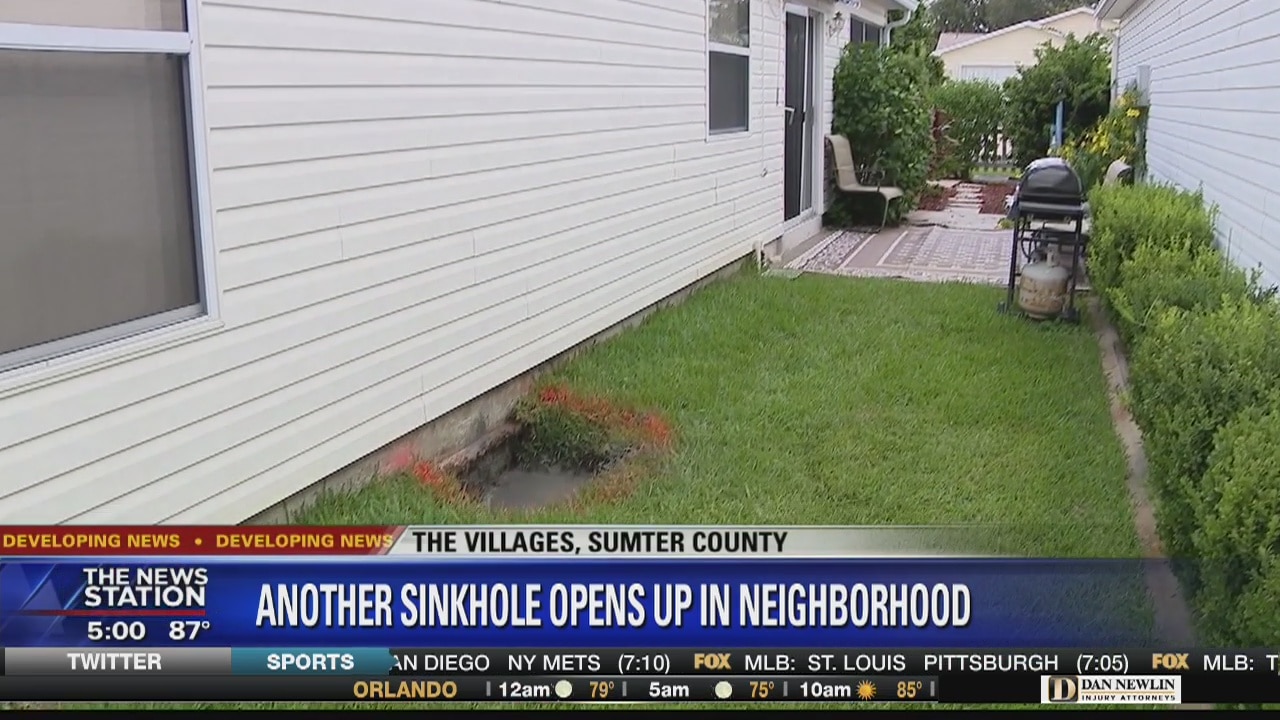 Another sinkhole opens up in The Villages