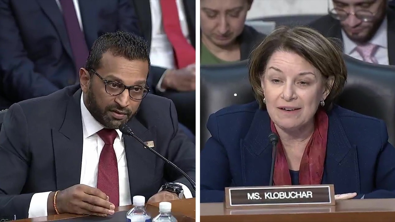 Sen. Klobuchar grills Kash Patel during hearing