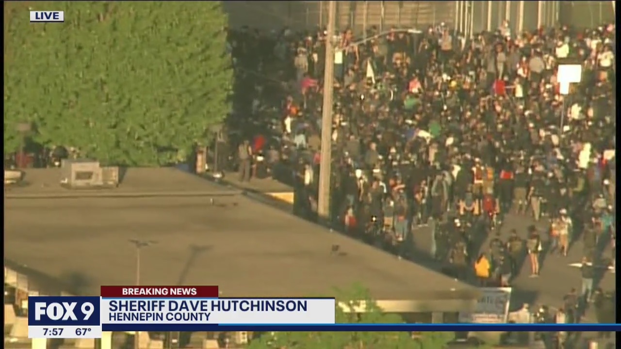 Sheriff Hutchinson talks control efforts as curfew takes effect in Minneapolis