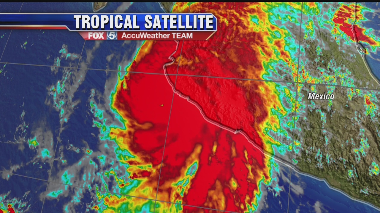 Hurricane Patricia hits Mexico's Pacific Coast