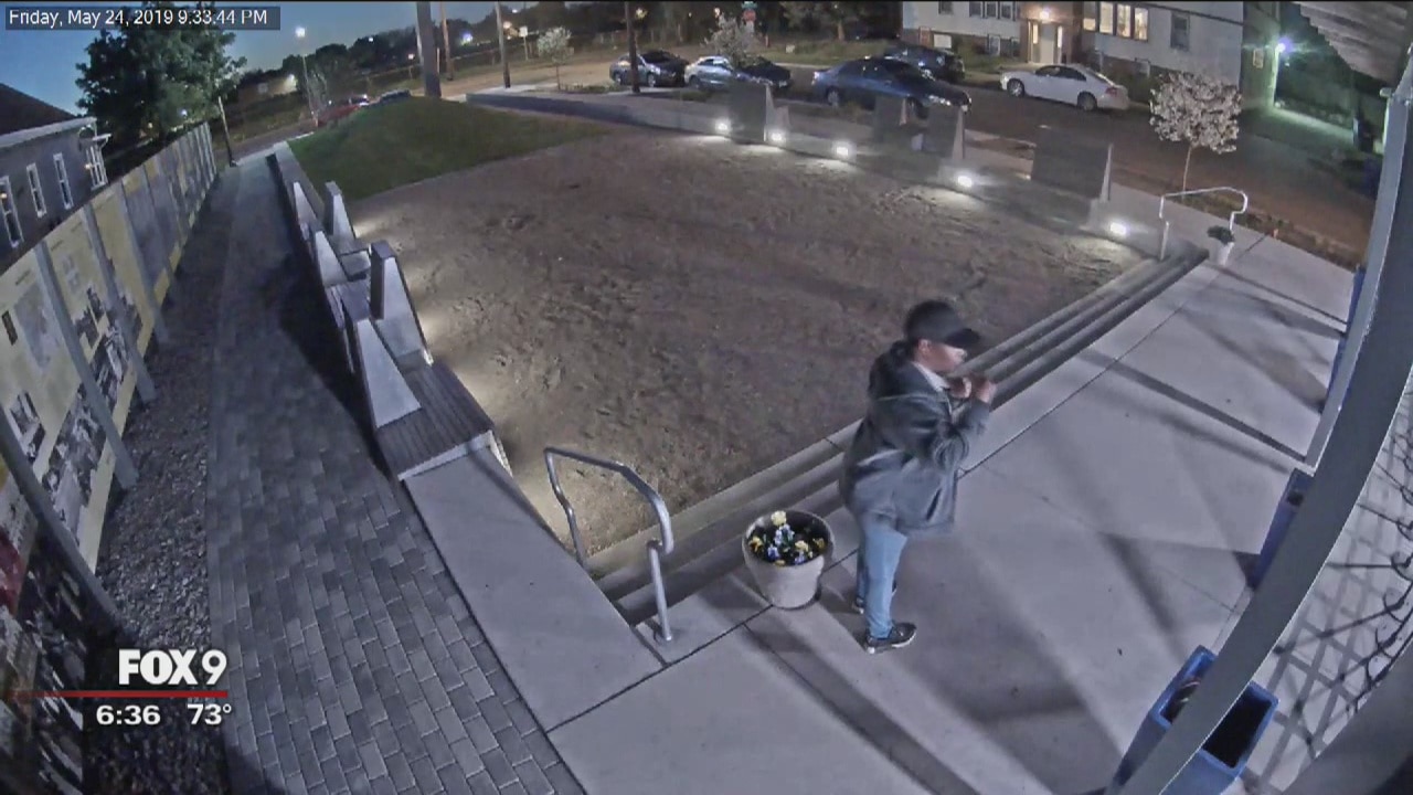Rondo Commemorative Plaza vandalized, Memorial Day flowers stolen
