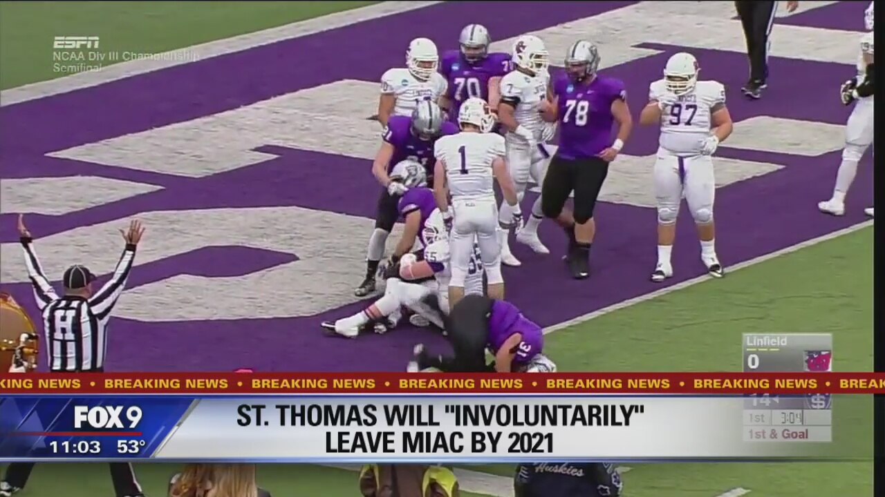 University of St. Thomas 'involuntarily removed' from MIAC