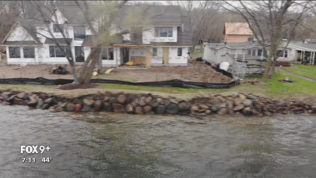 Minnesota shorelines suffered this winter