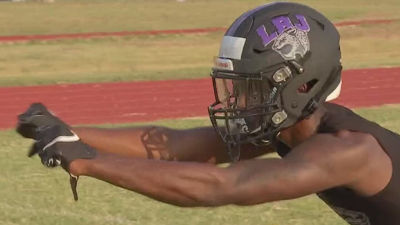 LBJ football team features two top recruits