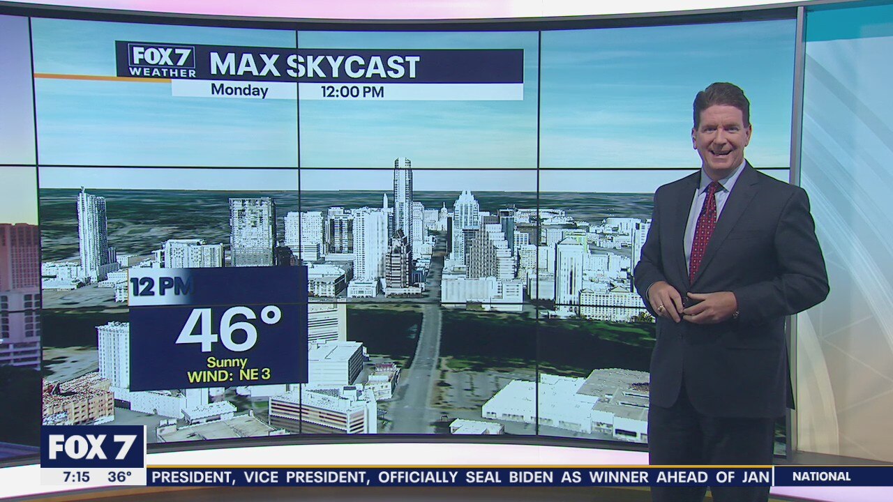 Morning weather forecast for December 14, 2020